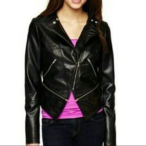 L’Amour Nanette Lepore Faux Leather Jacket